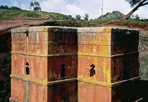 Ethiopia, Lalibela. The Church of St. George (Bete Giyorgis)