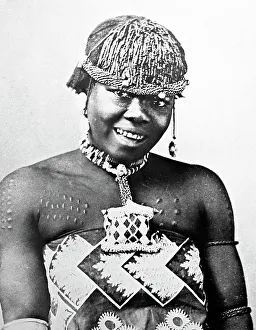 Nation Collection: Ethnic women, South Africa, Victorian period