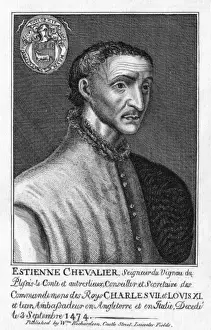 1410 Prints: Etienne Chevalier