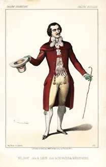 Etienne Marin Melingue as Lorin in Le Chevalier Etienne Marin Melingue as Lorin in Le Chevalier