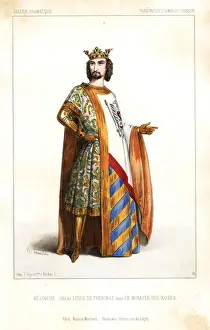 Dollet Prints: Etienne Melingue as Louis de Thuringe in Le