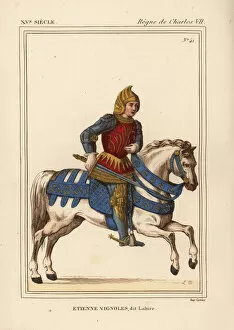 Etienne de Vignoles, La Hire, French military
