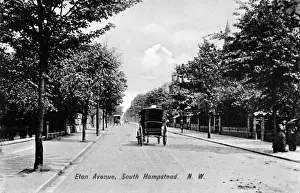 Hansom Prints: Eton Avenue, South Hampstead, NW London