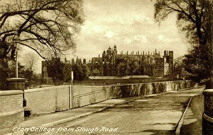 Eton Collection: Eton College from Slough Road, Berkshire