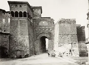 Rampart Prints: The Etruscan Arch or Arch of Augustus Perugia, Italy