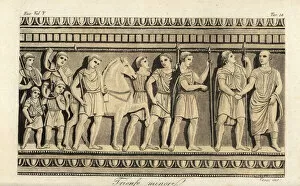Images Dated 23rd January 2020: Etruscan minor triumphal parade