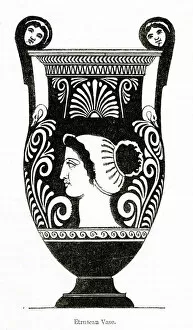 Etruscan Collection: Etruscan vase, British Museum, London