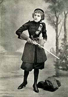 Backdrop Collection: Ettie Williams as Lieutenant Wren in The Queens Prize