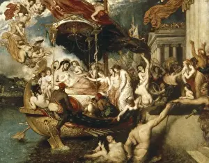 Cleopatra Prints: ETTY, William (1787-1849). Triomph of Cleopatra