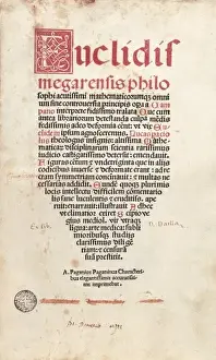 Euclid Prints: EUCLID (c