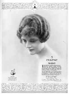 Shingled Prints: A Eugene Wave hair style, 1927