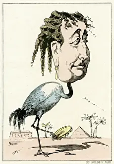 Tambourine Prints: Eugenie Caricatured