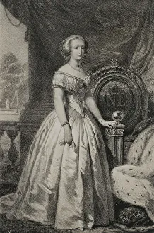 Julio Prints: Eugenie de Montijo (1826-1920). Spanish aristocrat