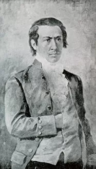 Eugenio Espejo (1747-1795). Engraving