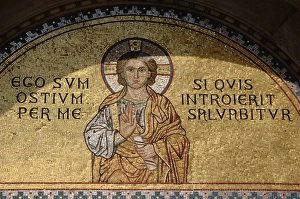 Images Dated 2nd September 2007: Euphrasian basilica. Mosaic. Porec. Croatia