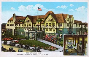 Tudor Prints: Eureka Inn, Eureka, Humboldt County, California, USA