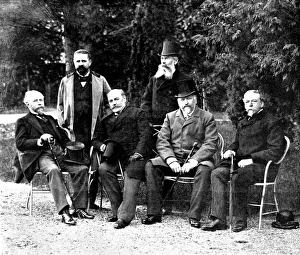 Images Dated 20th August 2004: European Ambassadors in Constantinople, 1896