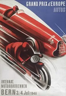 Motoring Posters and Prints Gallery: European Grand Prix