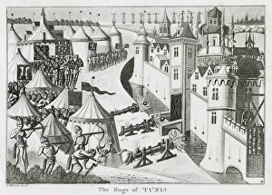 European knights mount an unsuccessful siege 1390