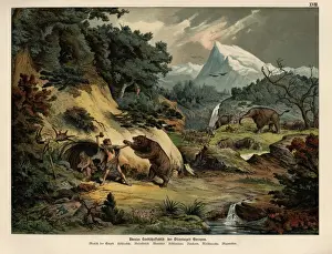 Mammoth Prints: European landscape in the Diluvial era