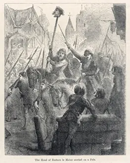 1217 Prints: Eustace the Monks Head
