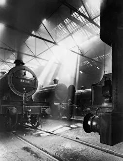 1932 Collection: Euston Locomotive Sheds