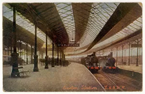 Trains Gallery: Euston Platform & Trains