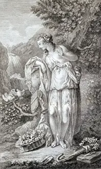 1580 Prints: EUTERPE; QUEVEDO y VILLEGAS, Francisco de (1580-1645)