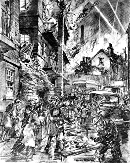Images Dated 12th October 2004: Evacuation during the Blitz; Second World War, 1940