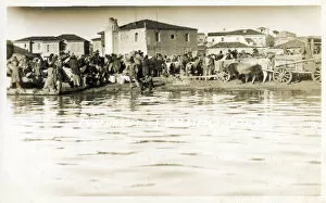 Images Dated 12th April 2022: The Evacuation of Greeks from Gallipoli, Turkey - November 18, 1922. Date: 1922