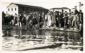 The Evacuation of Greeks from Gallipoli, Turkey - November 18, 1922. Date: 1922