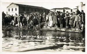 The Evacuation of Greeks from Gallipoli, Turkey - November 18, 1922. Date: 1922 The Evacuation of Greeks from Gallipoli, Turkey - November 18, 1922. Date: 1922