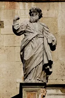 Images Dated 20th March 2005: Evangelist statue. Cremona Cathedral