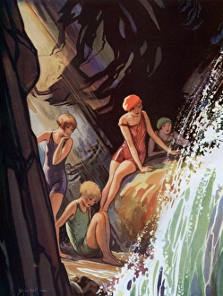 Images Dated 28th January 2008: Eve Before The Fall. By A. E. Bestall