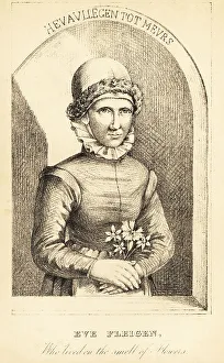 Memoirs And Anecdotes Prints: Eve Flegen, the Maiden of Meurs, 17th century