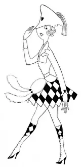 Shocking Prints: Eve as a W. A. A. C, WW1