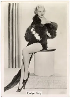 Beauties Prints: Evelyn Kelly, actress Date: 1939