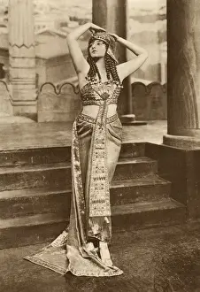 Evelyn Prints: Evelyn Laye as Cleopatra at Dalys Theatre
