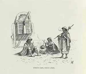 Darwin200 Prints: Evening Camp, Buenos Aires