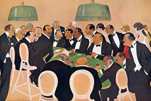 Andre Gallery: An Evening in the Casino at Deauville by Mundo