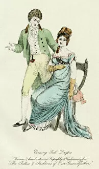 Gentleman Collection: Evening full dress 1807