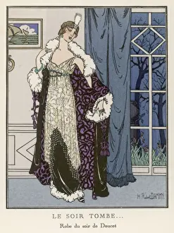 Tunic Prints: Evening Dress / Doucet