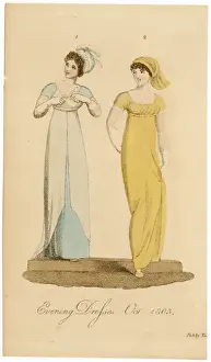 Dres Prints: Evening Dress / Oct 1803