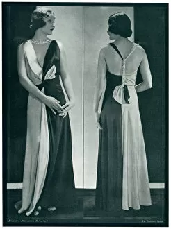Satin Gallery: Evening dress by Worth, 1931