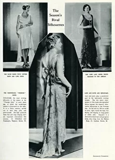 Images Dated 1st February 2017: Evening dresses 1929