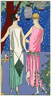 Scallop Gallery: Evening dresses by Philippe et Gaston and Drecoll