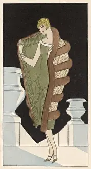 Gorgeous Prints: Evening Ensemble 1926