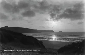 Newquay Prints: Evening at Fistral Bay