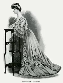 Images Dated 12th January 2018: Evening frock 1905