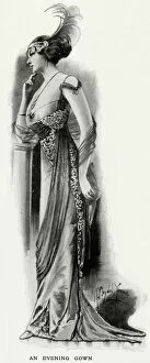 Images Dated 24th September 2017: Evening gown 1912